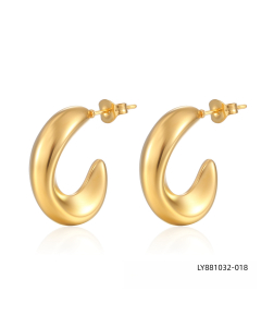 Minimalist_solid_color_stainless_steel_plated_earring-Gold Color-12