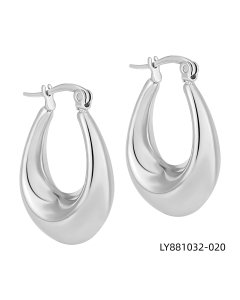 Minimalist_solid_color_stainless_steel_plated_earring-Steel Color-14