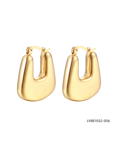 Minimalist_solid_color_stainless_steel_plated_earring-Gold Color-15