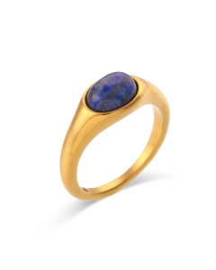 Stainless Steel Gold Plated Ring Fine Colorza Jewelry