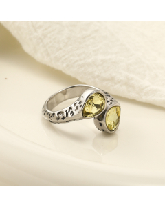 Wholesale Stainless Steel Ring Zircon Inlaid Ring
