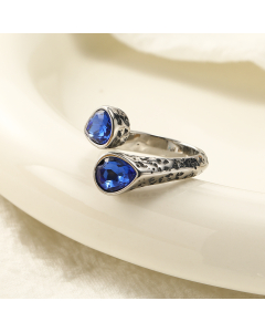 Wholesale Stainless Steel Ring Zircon Inlaid Ring