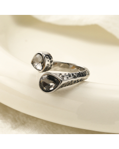 Wholesale Stainless Steel Ring Zircon Inlaid Ring