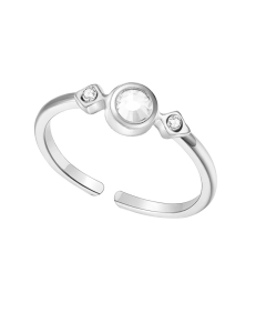 Light Luxury 18K Gold Small And Exquisite Diamond Inlaid Stainless Steel Ring