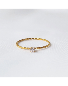 Wholesale Non-fading Ring Classic Minimalism Fashion Small Mini Diamond Engraving Stainless Steel Ring