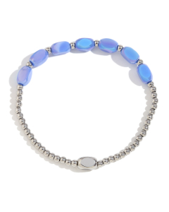Popular Plated 18K Gold Beaded Stainless Steel Bracelet 