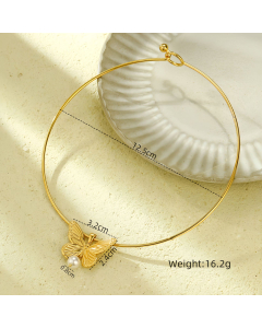 Niche Butterfly Stainless Steel Necklace