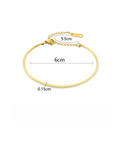 Non-fading Minimalism Stainless Steel Bracelet 