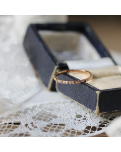 Minimalism Micro Diamond Geometry Small Women's Ring Tail Ring Stainless Steel Ring 