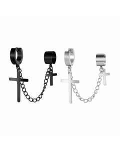 Fashion Stainless Stee Simple Creative C-Shaped Stud Earrings
