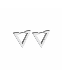 Simple Triangle Earrings Fashion Stainless Steel Earrings Hip-Hop Earrings
