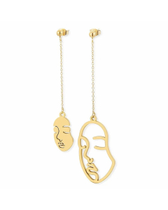 Fashion Temperament Long Face Makeup Earrings Wholesale