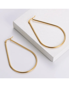 AML Titanium Steel Jewelry Simple Korean Version Of The Ear LineModels