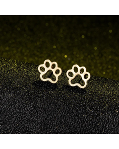 Simple Cat Claw Alloy Earrings Wholesale