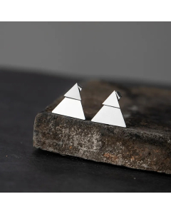 Korean Double Triangle Earrings Wholesale
