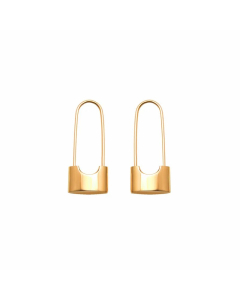 Fashion Lock Titanium Steel Earrings_colorza_1