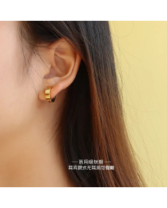 Retro Titanium Steel Earrings