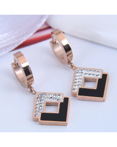 Korean Fashion Titanium Steel Personalized Earrings