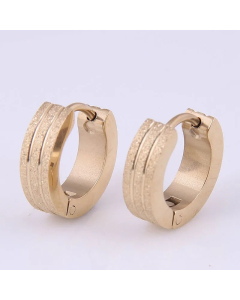 Korean Style Simple Titanium Steel Earrings Buckle Wholesale Colorza