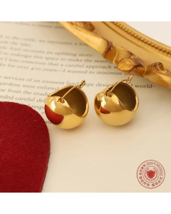 Fashion U-Shaped Ring Geometric Minimalist Winter Eardrop Earring Titanium Steel
