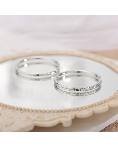 New Fashion Titanium Steel Plain Women Hoop Earrings Women