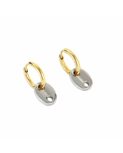 Simple Geometric Earrings Wholesale Ear Clip Stainless Steel Metal Nose Earrings