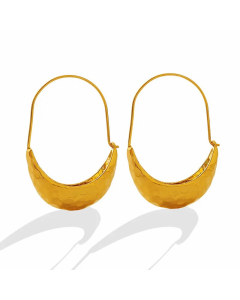 Women Simple Style Geometric Titanium Steel Earrings Plating No Inlaid Stainless Steel Earrings