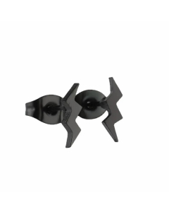 Fashion Lightning Titanium Steel Ear Studs Plating No Inlaid Stainless Steel Earrings