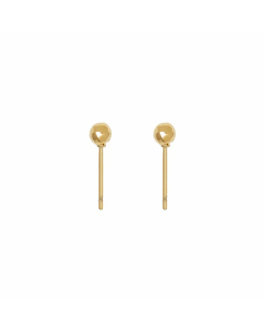 Simple Style Geometric Titanium Steel Ear Studs Plating Stainless Steel Earrings