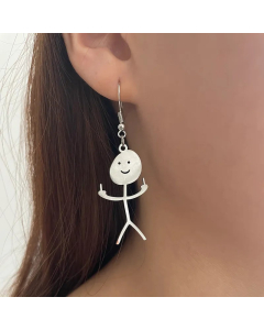 Casual Gingerbread Stainless Steel Earrings Stainless Steel Earrings