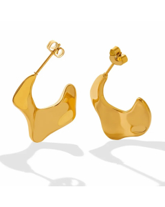 Fashion Geometric Titanium Steel Earrings Plating Stainless Steel Earrings