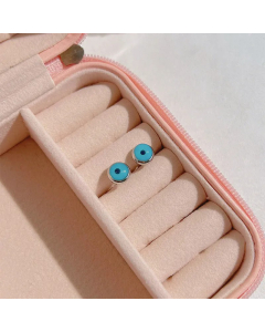 Fashion Devil Eye Stainless Steel Ear Studs Enamel Stainless Steel Earrings
