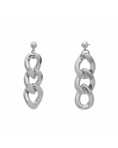 Fashion Chain Stainless Steel Drop Earrings Gold Plated Stainless Steel Earrings