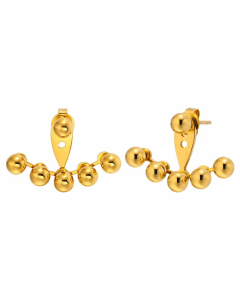 Fashion Geometric Titanium Steel Ear Studs Plating Stainless Steel Earrings 1 Pair