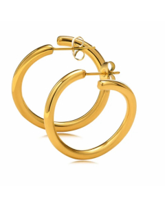 Fashion Solid Color Stainless Steel Earrings Plating Stainless Steel Earrings