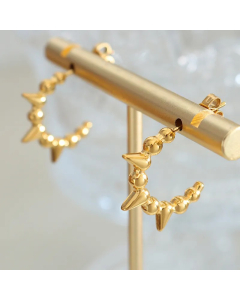 Fashion Geometric Stainless Steel Earrings Stainless Steel Earrings