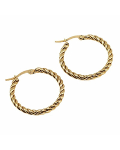 Fashion Round Stainless Steel Earrings Plating Stainless Steel Earrings