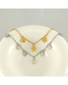 Wholesale Stainless Steel Necklace Female Niche Design Heart Love Choker Collarbone Chain Necklace