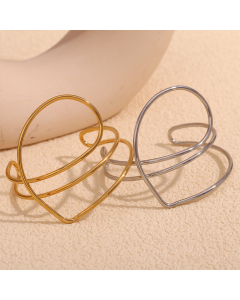 Wholesale Stainless Steel Bracelet Plated 18K Gold Line Love Bracelet