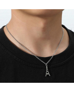 Eiffel Tower Stainless Steel Pendant Clothing Accessories Necklace Wholesale