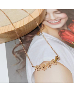 New Style Sunflower Small Daisy Titanium Steel Necklace