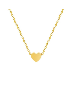 Korean Heart-Shape Titanium Steel Necklace Wholesale_colorza_4