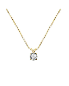 Fashion Diamond Zircon Titanium Steel Necklace_colorza_4