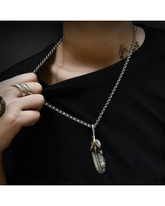 Eagle Claw Necklace Retro Punk Pendant Men's Trendy Jewelry