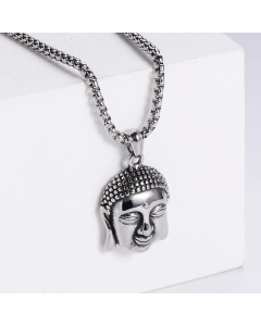 Chinese Style Buddhist Religious Jewelry Wholesale Buddha Portrait Men Pendant Necklace