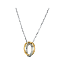 2021 Ornament New Style Collarbone Necklace Couple's Stainless Steel Necklace Mobius Strip Necklace