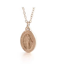 New Stainless Steel Prayer Portrait Virgin Mary Necklace Bracelet Foreign Trade Female Necklace