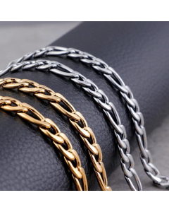 New Hip Hop Stainless Steel Long Necklace Curby Chain Wholesale From Colorza