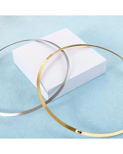 Exaggerated Short Ring Necklace Wholesale Necklace Fashion Stainless Steel