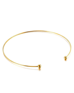 C-Shaped Stainless Steel Collar Simple Fashion Necklace Wholesale